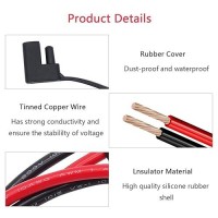 Billion Wealth 2Feet65Cm Sae Connector Y Splitter 1 To 3 Extension Cable Compatible With Solar Connection And Transfer 12 Awg