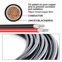 Geosiry 20Ft 10Awg Solar Panel Extension Cable With Female And Male Connectors Solar Extension Cable With Pair Of Connectors Fo