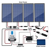 Oymsae 20A Solar Fuse Holder Inline Male And Female Connector 20 Amp Pv Fuse For Solar Pannel Waterproof Wfuse Black