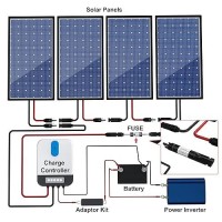 Oymsae 10A Solar Fuse Holder Inline Male And Female Connector 10 Amp Pv Fuse For Solar Pannel Waterproof Wfuse Black