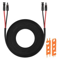 Shirbly Solar Panel Extension Cable 25Ft 8Awg10Mm