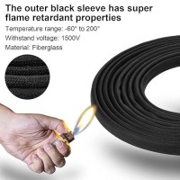 Shirbly Solar Panel Extension Cable 25Ft 10Awg6Mm Solar Panel Wire Twin With Female And Male Connector Tinned Copper Pv Wir