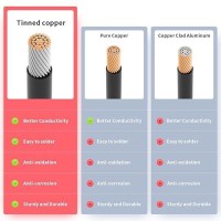 Elfculb 12Awg 2Ft Xt60 Extension Cable 2 6 10 20 35 50 75 100Ft Xt60 Female To Male Connector For Rc Battery Portable Power Station Solar Panel(2Ft)