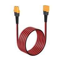 Elfculb 12Awg 6Ft Xt60 Extension Cable 2 6 10 20 35 50 75 100Ft Xt60 Female To Male Connector For Rc Battery Portable Power Stat