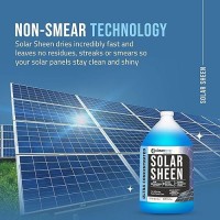 Cleantite Solar Panel Cleaner Solar Sheen Makes 512 Gallons Super Concentrated Glass Solar Panel Cleaning Remove Oils Fi