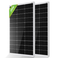 Ecoworthy 2Pcs 100 Watt Solar Panels 12 Volt Monocrystalline Solar Panel For Rv Marine Boat And Other Offgrid Applications 2