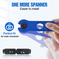 Ecoworthy Solar Crimper Tool Kit 13 Pcs Solar Tools A Crimper 10 Pairs Of Solar Connectors 2 Pairs Of Solar Connector Spann