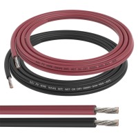 Firmerst 10 Gauge Photovoltaic Wire Solar Panel Cable Red And Black Each 10 Feet