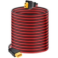 Ansoufien 10Awg Xt60 Extension Cable 30Ft Xt60 Cable With Male To Female Connector For Portable Power Station Solar Panel Rc Ba