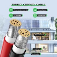 Solar Connectors For 2 Solar Panels  Ip68 Waterproof Solar Panel Connectors Splitter  4 To 2 Y Branch Parallel Adapter For Solar Cable Extension