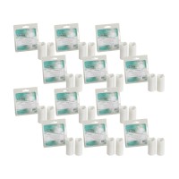 Led Mini Pillar Candle Wtimer Set Of 12