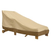 Classic Accessories Veranda Waterresistant 66 Inch Patio Chaise Lounge Cover Patio Furniture Covers