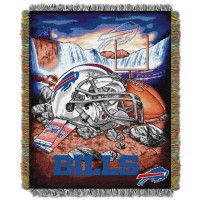 Northwest Nfl Buffalo Bills Unisexadult Woven Tapestry Throw Blanket 48 X 60 Home Field Advantage