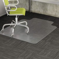 Deflect-O Duramat Chair Mat For Low-Pile Carpet, Wide Lip, 45