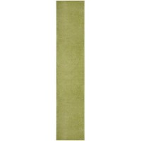 Nourison Essentials Solid Indooroutdoor Green 22 X 20 Area Rug Easy Cleaning Non Shedding Bed Room Living Room Dining R