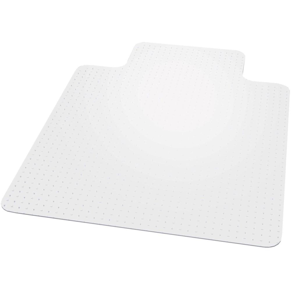 Es Robbins Everlife Chair Mat With Lip Pile Carpet 48 Length X 36 Width X 038 Thickness Lip Size 10 Length X 20 Width V