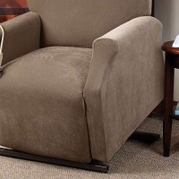 Surefit Stretch Pique Lift Recliner Slipcover In Taupe