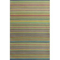 Mad Mats Geometric Outdoor Rug Reversible Plastic Mat 6 X 9 Mix Rainbow