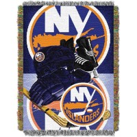 Northwest Nhl New York Islanders Unisexadult Woven Tapestry Throw Blanket 48 X 60 Home Ice Advantage