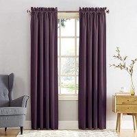 Sun Zero Barrow Energy Efficient Rod Pocket Curtain Single Panel