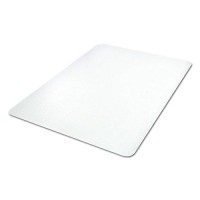 Deflect-O Rectangle Chair Mat, Straight Edge, 46 By 60-Inch, Clear