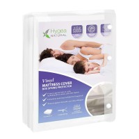 6 Gauge Vinyl Bed Bug Mattressbox Spring Cover Waterproof Encasement Perfect For Bed Wetting Calinfornia Long Twin