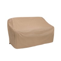 Protective Covers Weatherproof 3 Seat Wicker/Rattan Sofa Cover, Large, Tan (1127-Tn)