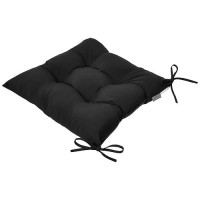 Pillow Perfect Fresco Solid Indooroutdoor Wicker Patio Seat Cushion Reversible Weather And Fade Resistant Square Corner 18