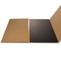 Deflecto Cm21242Blk Economat Anytime Use Chair Mat For Hard Floor 45 X 53 Black