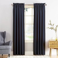 Sun Zero Barrow Energy Efficient Rod Pocket Curtain Single Panel