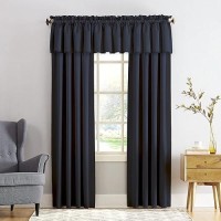 Sun Zero Barrow Energy Efficient Rod Pocket Curtain Single Panel