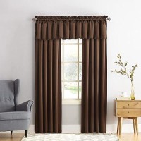 Sun Zero Barrow Energy Efficient Rod Pocket Curtain Single Panel