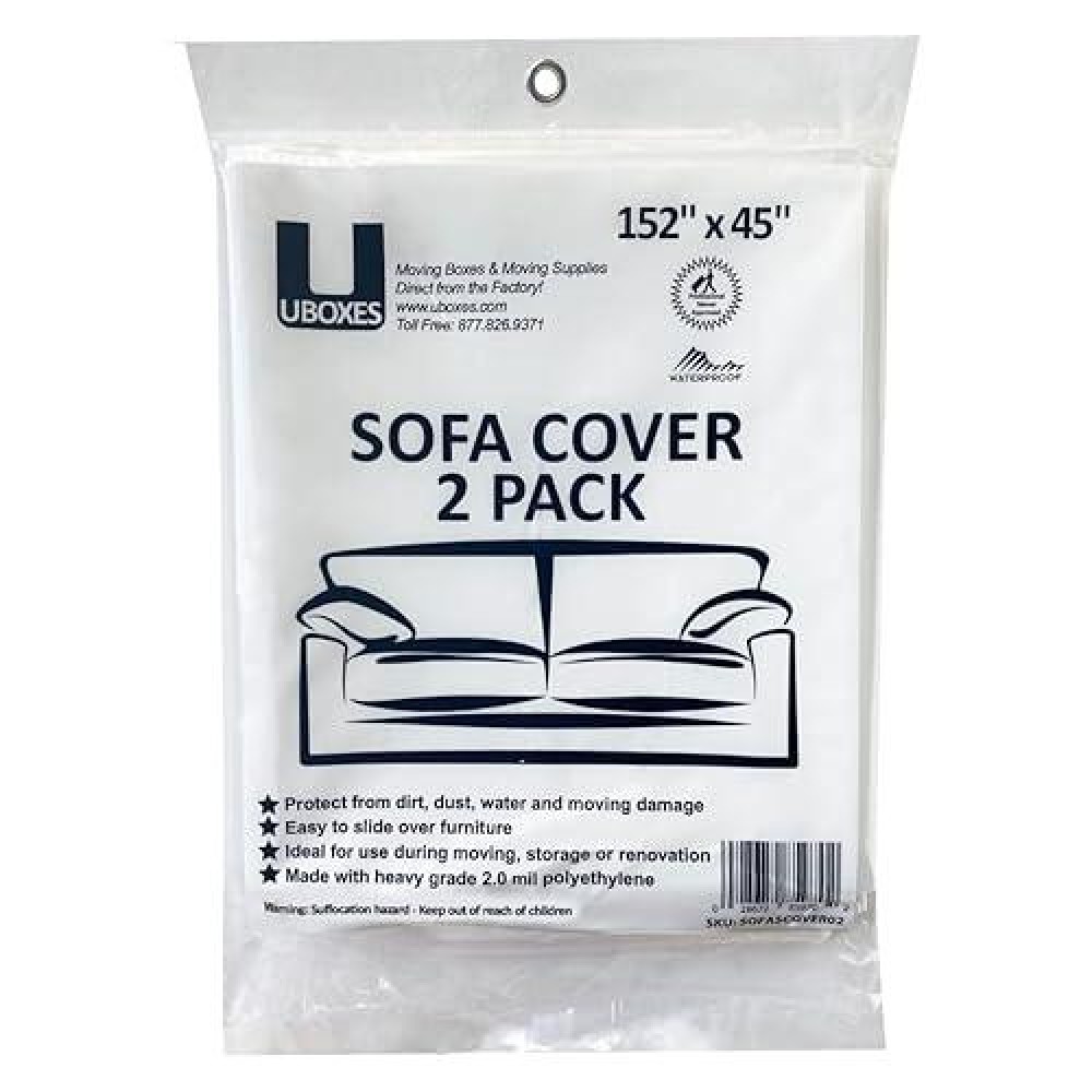 Sofa Moving Covers 2 Pack 45 X 152 Moving Storage Bags Uboxes