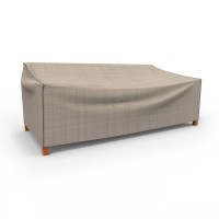 Budge P3W04Pm1 English Garden Patio Sofa Cover Heavy Duty And Waterproof, Large, Two-Tone Tan