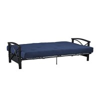 Dhp 6 Microfiber Futon Mattress Sofa Bed, Full, Blue