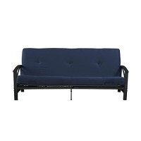 Dhp 6 Microfiber Futon Mattress Sofa Bed, Full, Blue