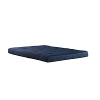 Dhp 6 Microfiber Futon Mattress Sofa Bed, Full, Blue