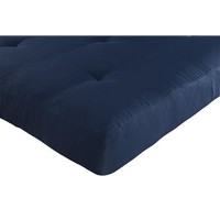 Dhp 6 Microfiber Futon Mattress Sofa Bed, Full, Blue