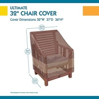 Duck Covers Ultimate Waterproof Patio Chair Cover, 30 Inch