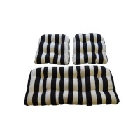 Resort Spa Home Decor Cushions For Wicker Loveseat Settee & 2 Matching Chair Cushions;