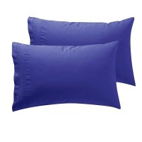 Nestl Royal Blue Pillow Cases Queen Size Set Of 2 Soft Queen Pillow Case 1800 Microfiber Queen Pillow Cases 2 Pillowcases Que