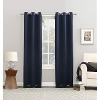 Sun Zero Easton Energy Saving Blackout Grommet Curtain Panel  84.00