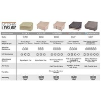 Modern Leisure Basics Patio Loveseat Cover, 55