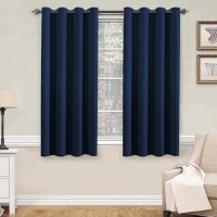 Hversailtex Premium Blackout Thermal Insulated Innovated Microfiber Home Fashion Window Curtains For Bedroom Antique Grommet 52