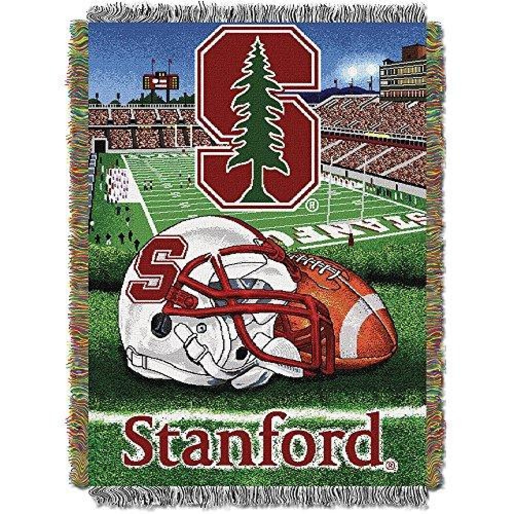 Northwest Col 051 Hfa Stanford Cardinal Ncaa Woven Tapestry Throw Home Field Advantage 48X60