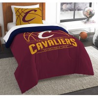 Northwest Nba Cleveland Cavaliers Unisexadult Comforter And Sham Set Twin Reverse Slam