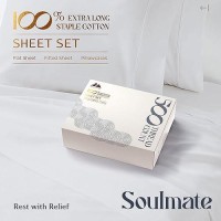 Mayfair Linen King Size Cotton Sheets Set 500 Thread Count 4 Pc 100 Cotton Sheets For King Bed Deep Pocket King Size Cotton