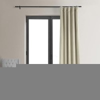 Hpd Half Price Drapes Signature Velvet Thermal Blackout Curtains For Living Room 108 Inch Long 1 Panel Rod Pocket Insulated Bl