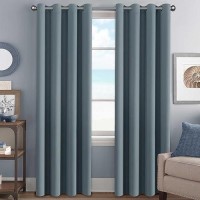 Hversailtex Bedroom Curtains Blackout Curtains For Living Room Thermal Insulated Room Darkening Window Treatment Extra Long Cur