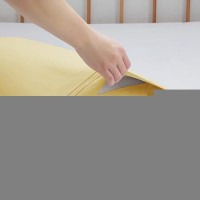 Nestl Light Yellow King Pillow Cases 2 Soft King Size Pillow Case 1800 Brushed Microfiber Pillowcases Envelope Closure Pillo